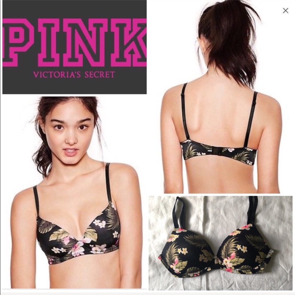 💕Victoria’s Secret Pink Push-Up Bra💕